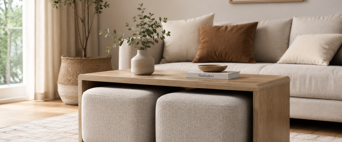 DIY Small Living Room Ideas: Custom Multi-Functional Furniture Hacks
