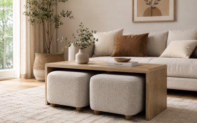DIY Small Living Room Ideas: Custom Multi-Functional Furniture Hacks