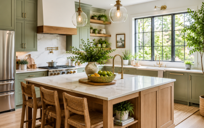 5 Budget-Friendly DIY Sage Green Kitchen Cabinet Ideas You’ll Love